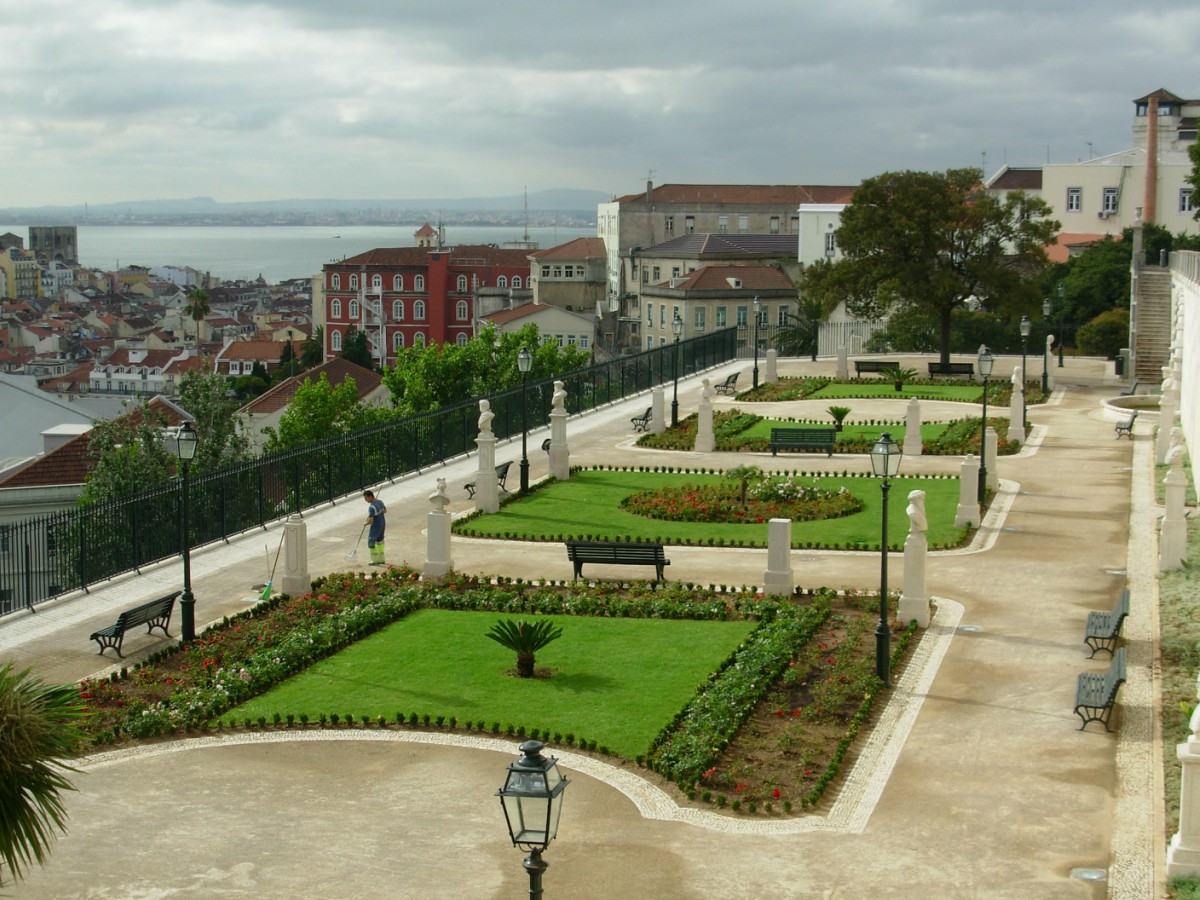 Miradouro e jardim de S.Pedro de Alcântara