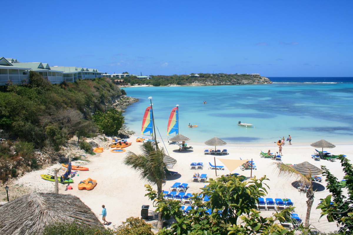 Praia de Antígua e Barbuda