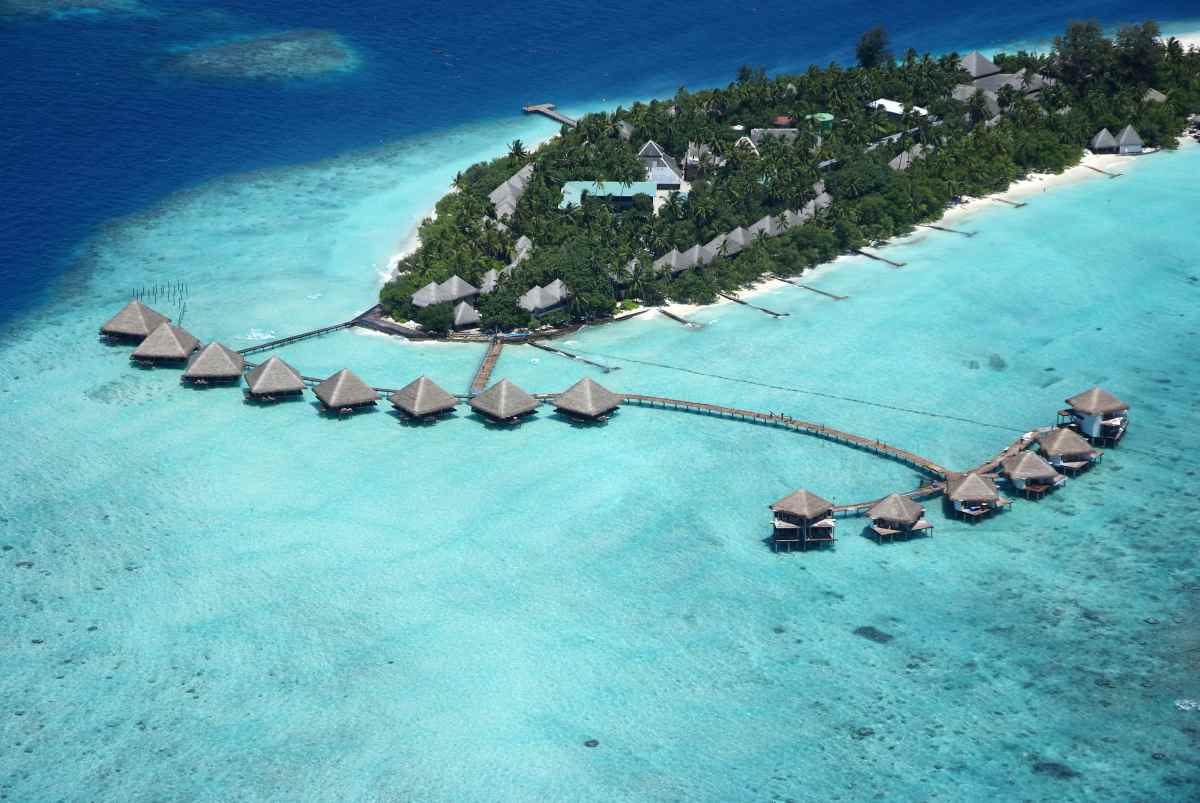 Resort nas Maldivas