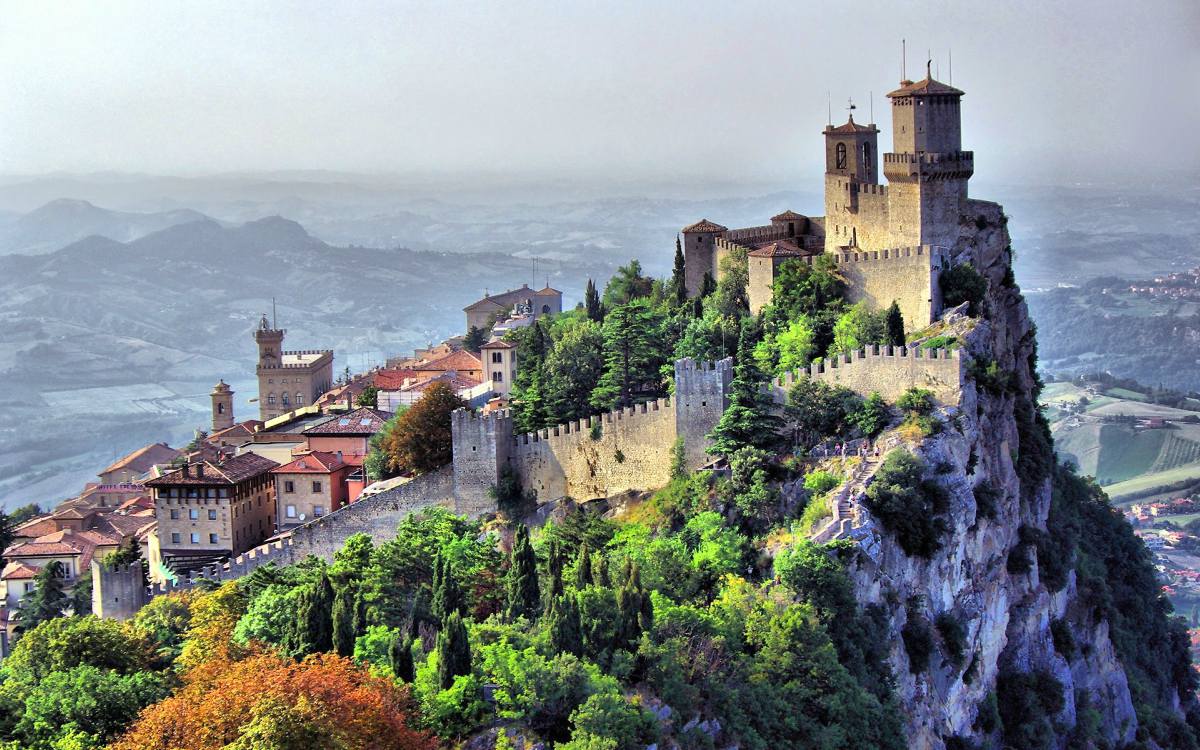 Castelo em San Marino