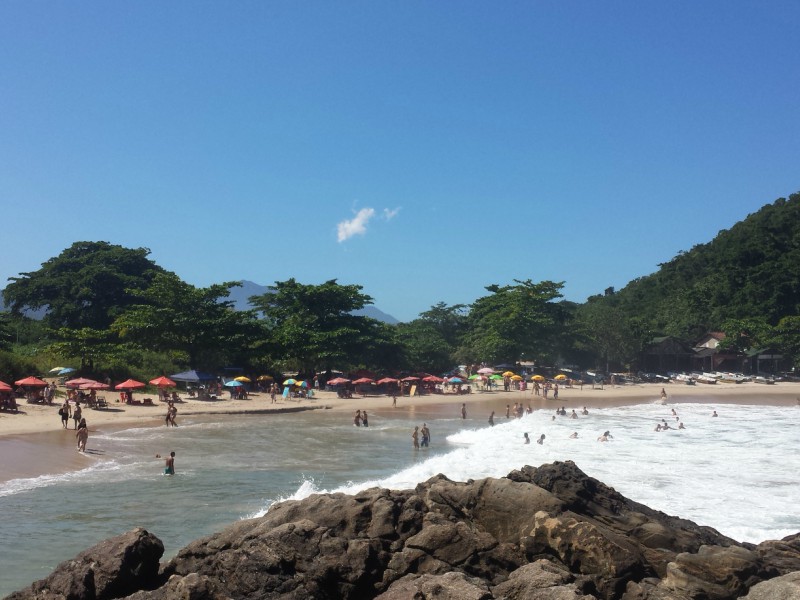 Praia em Trindade