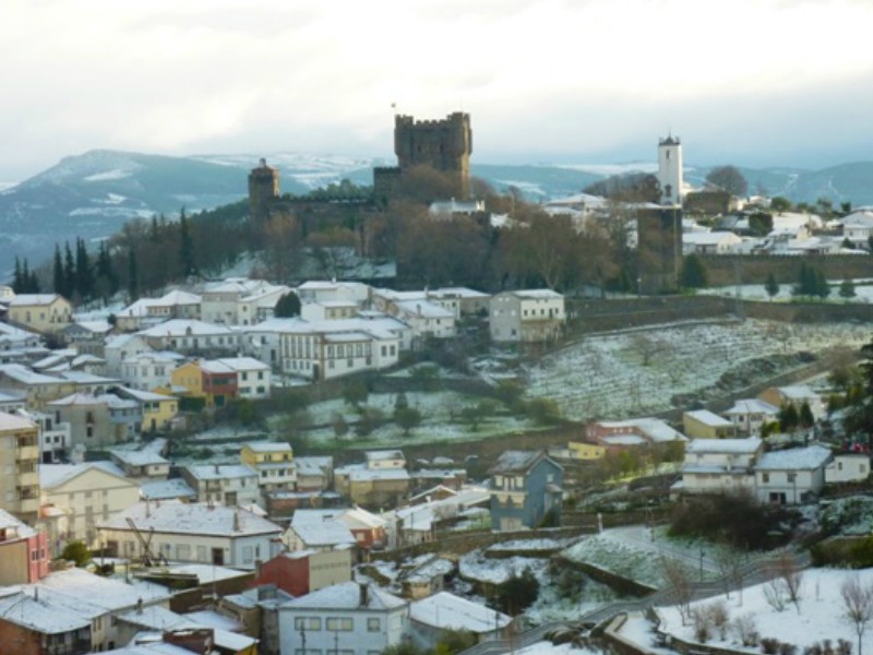 Panorâmica da cidade de Bragança - Portugal