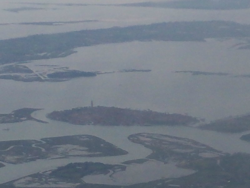 Vista aérea de Veneza