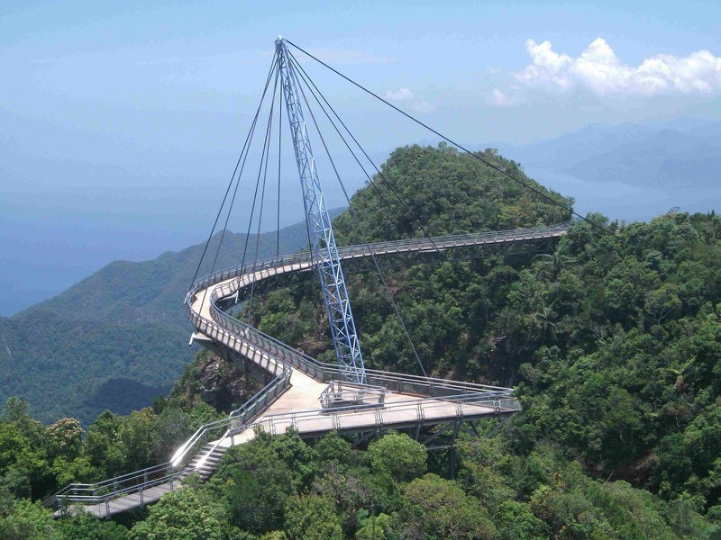 Skybridge em Langkawi- Malásia