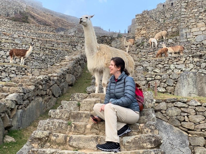 Viagem no comboio The First Class operado pela empresa IncaRail de Cusco a Machu Picchu